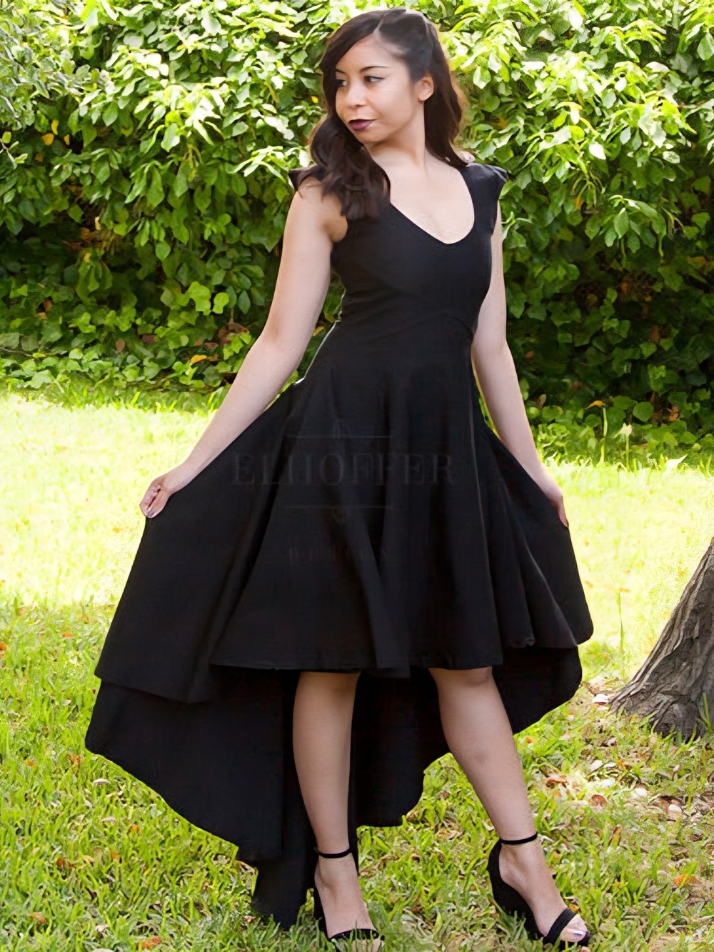 Elhoffer Queen Of Dragons Hi-Low Dress
